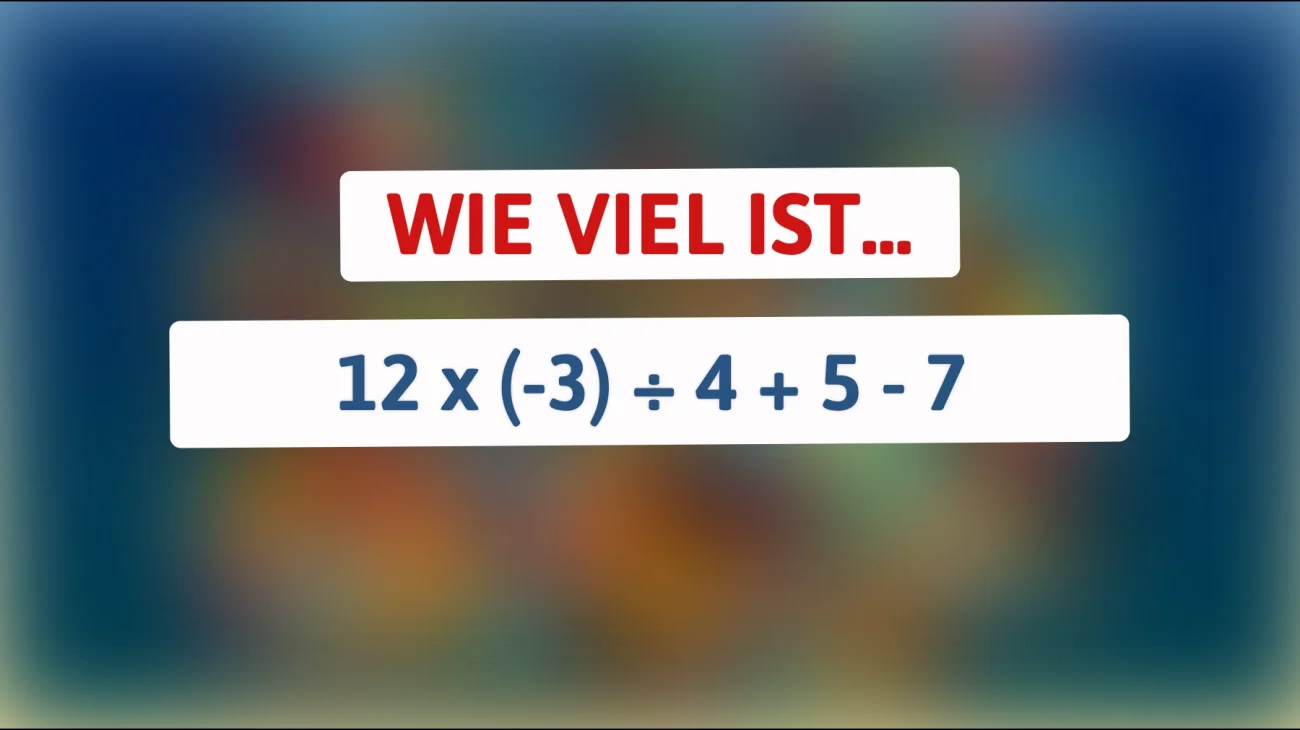Nur 1% der Menschen können diese Mathe-Herausforderung lösen! Bist du ein Genie?"