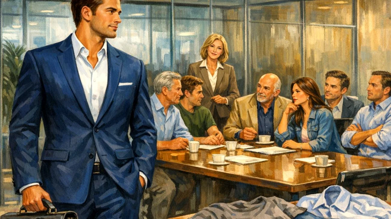 Das ist, was dein Outfit über deine Karriere verrät, bevor du überhaupt den Mund aufmachst, laut Psychologie2026-03-30T09:42:12.430Z"