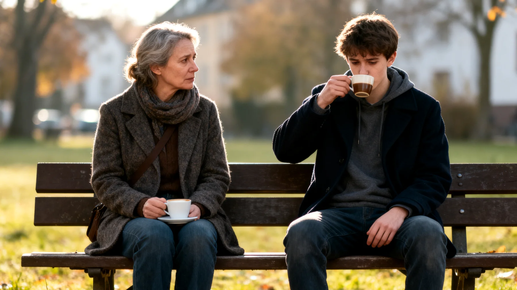 Die Eltern haben Schwierigkeiten, mit ihren jungen erwachsenen Kindern einen echten emotionalen Dialog zu führen. Gespräche bleiben oft oberflächlich und praktisch – über Alltag, Finanzen oder Logistik –, während tiefere Gefühle, Ängste oder persönliche Erfahrungen kaum geteilt werden. Die Eltern spüren eine emotionale Distanz, wissen aber nicht, wie sie eine Atmosphäre des Vertrauens schaffen können, in der ihre Kinder sich öffnen und ihre innere Welt teilen möchten."