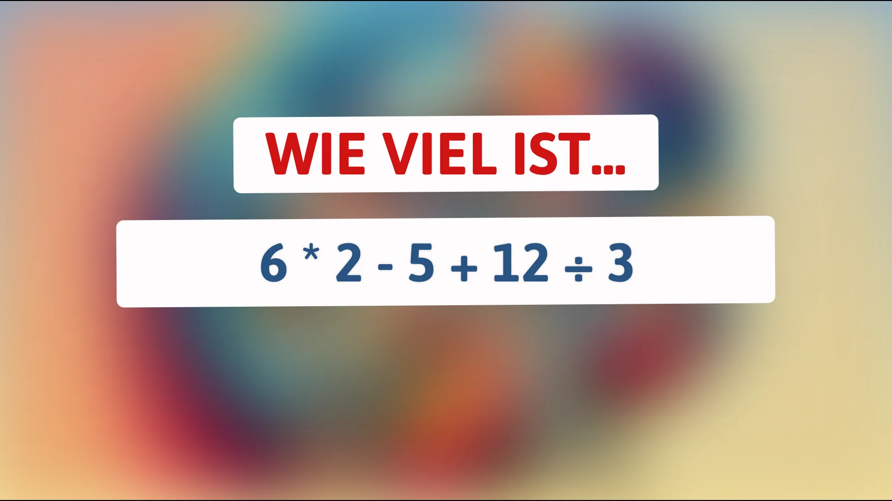 Nur 1 von 10 Genies kann diese mathematische Herausforderung lösen: Können Sie das Rätsel knacken?"