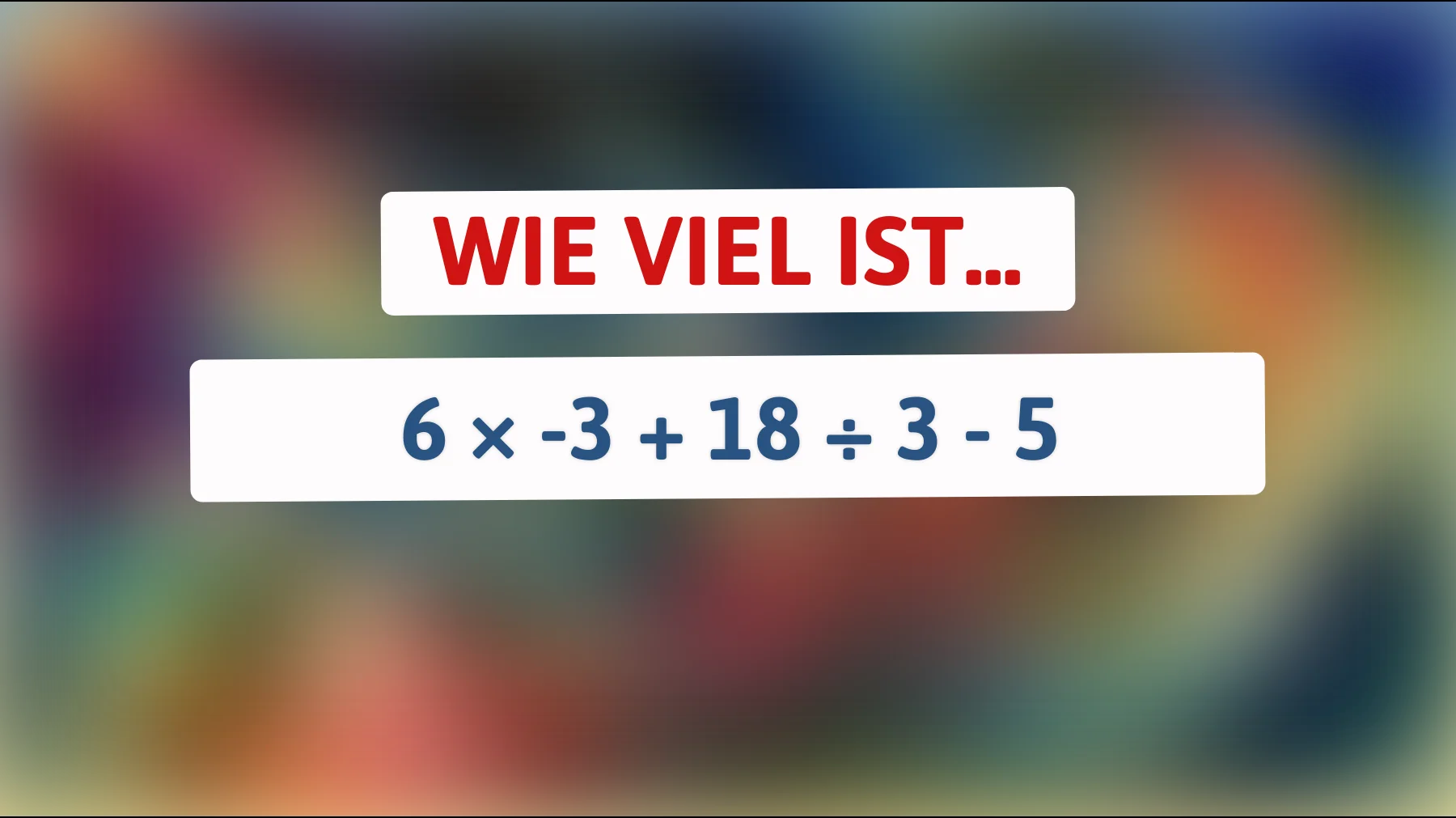 Nur 1 von 10 löst diese einfache Rechnung richtig – schaffst du es?"