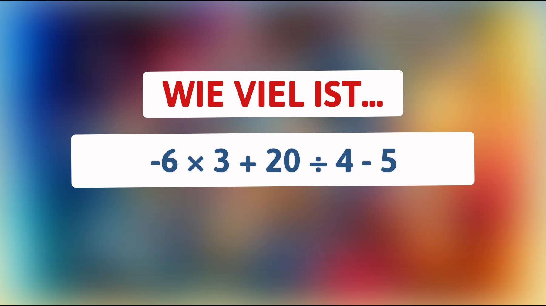 Nur 1 von 10 löst dieses einfache Rätsel richtig – gehörst du dazu?"
