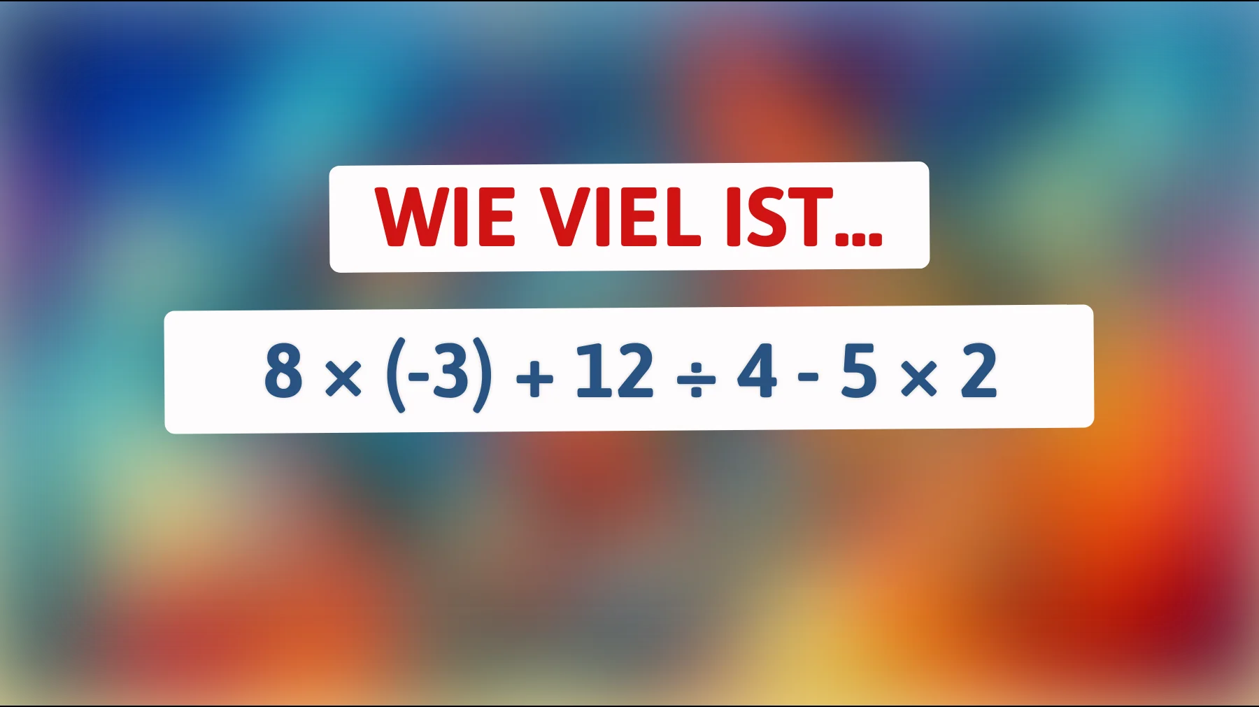 Nur 1 von 10 schafft dieses Mini-Mathe-Rätsel – gehörst du dazu?"
