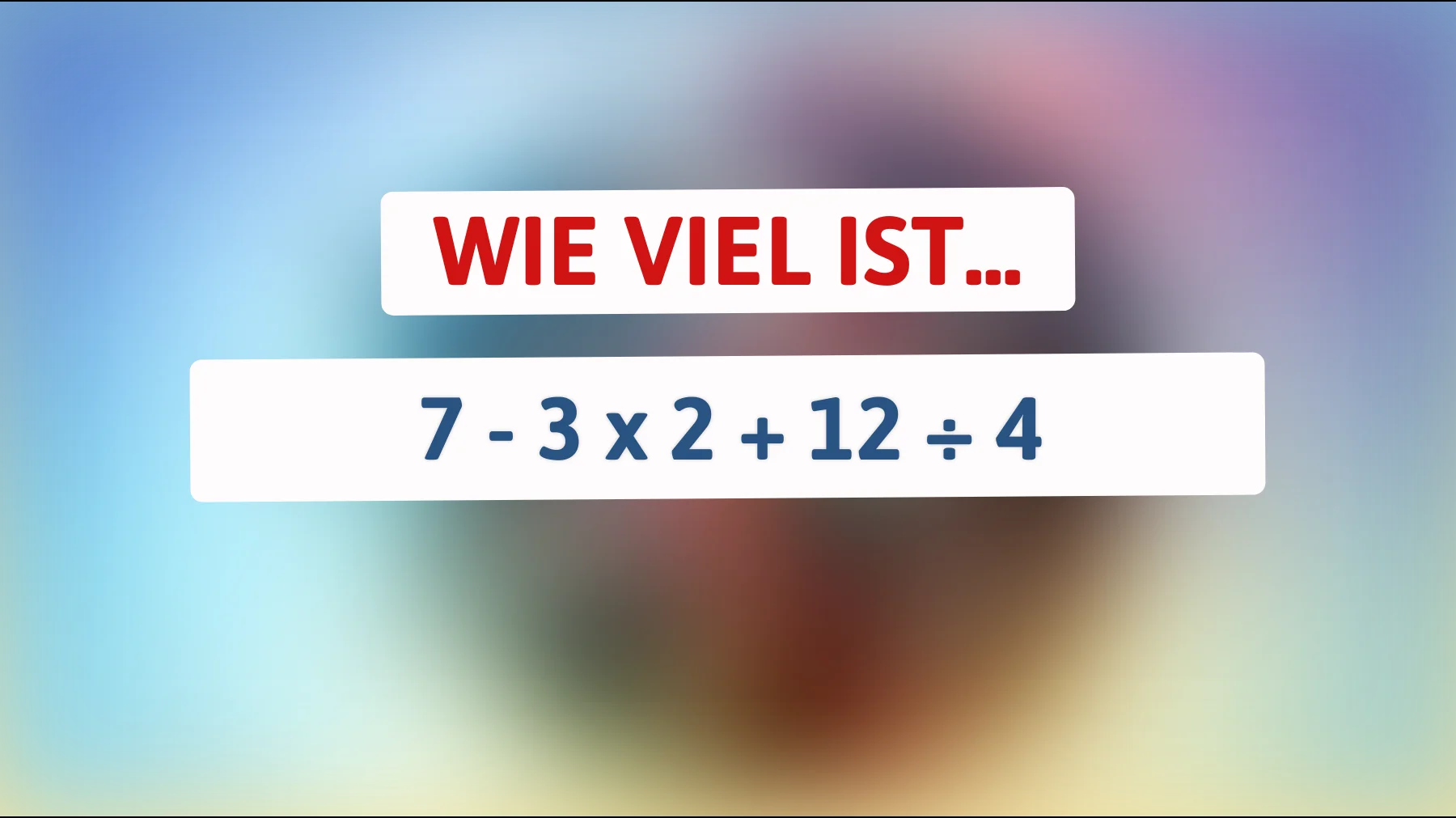 Nur 1% der Menschen können dieses Mathe-Rätsel lösen: Bist du schlau genug?"