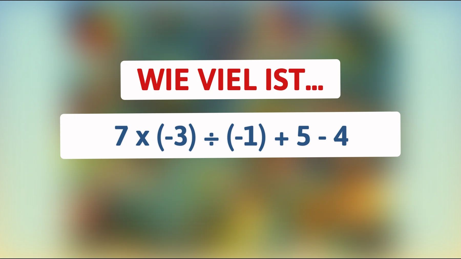 Nur 1% der Menschen können es lösen: Bist du schlau genug für diese mathematische Herausforderung?"