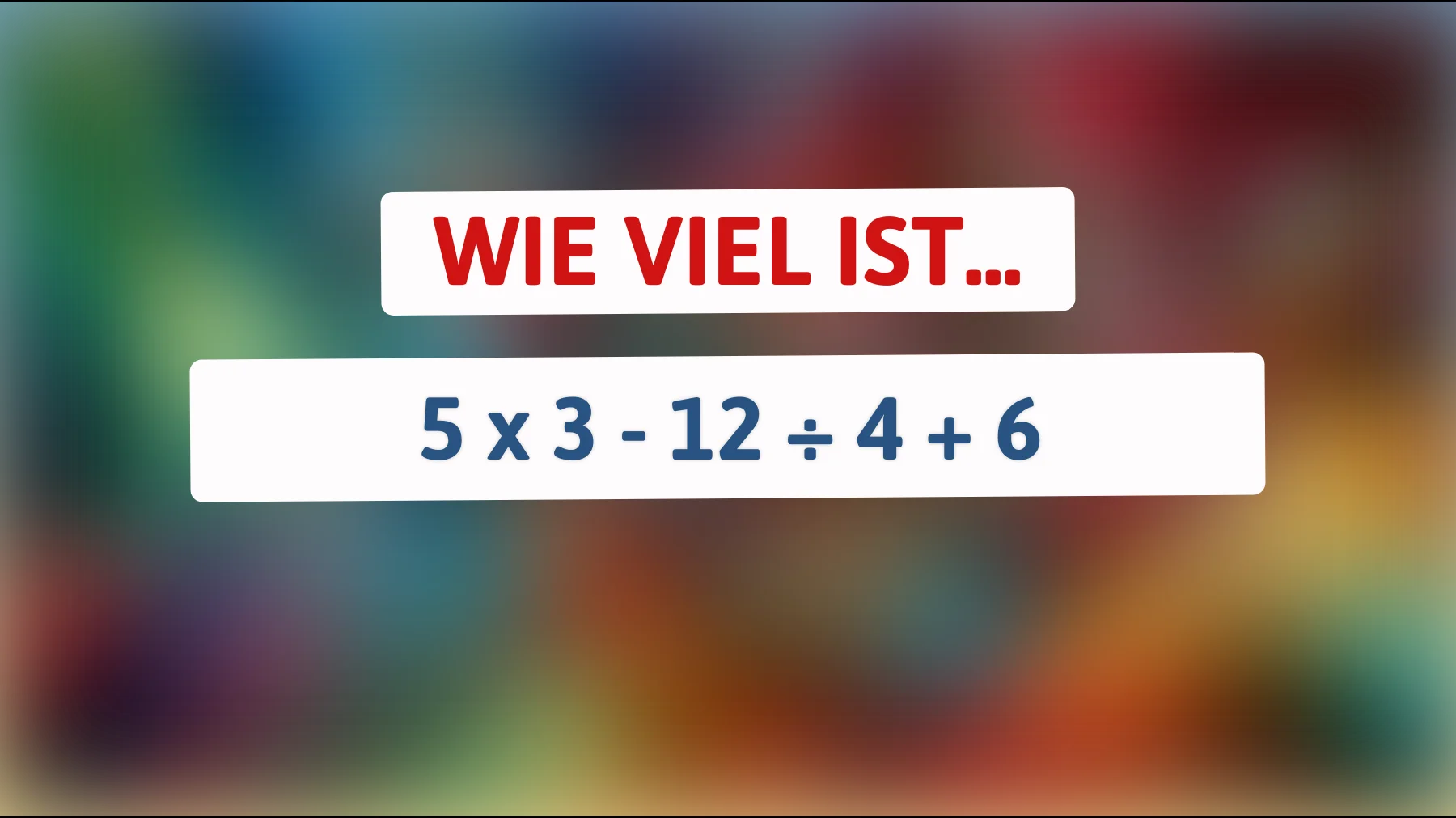 Nur 1% der Menschen kann dieses Mathe-Rätsel lösen: Bist du smart genug?"