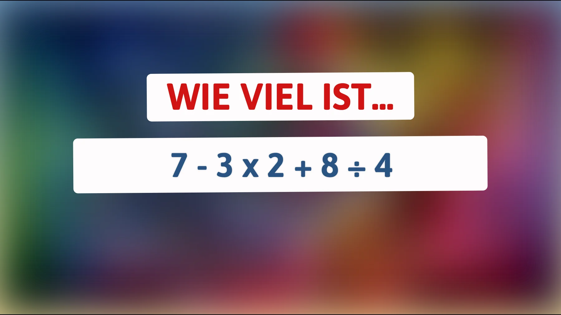 Nur 1% der Menschen lösen dieses mathematische Rätsel – gehörst du dazu?"