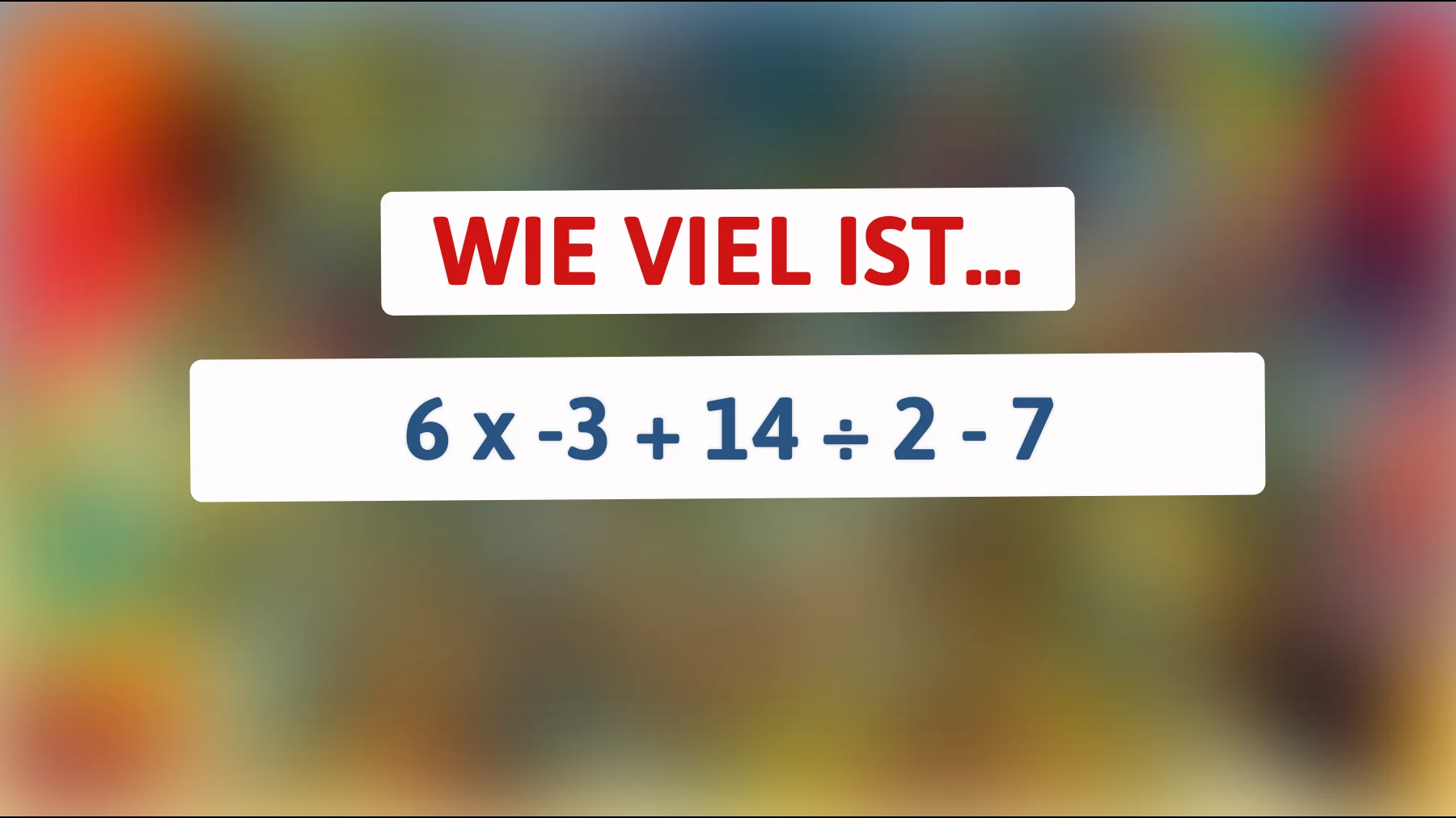 Nur Genies knacken es: Kannst du dieses mathematische Rätsel lösen? 80% der Menschen scheitern!"