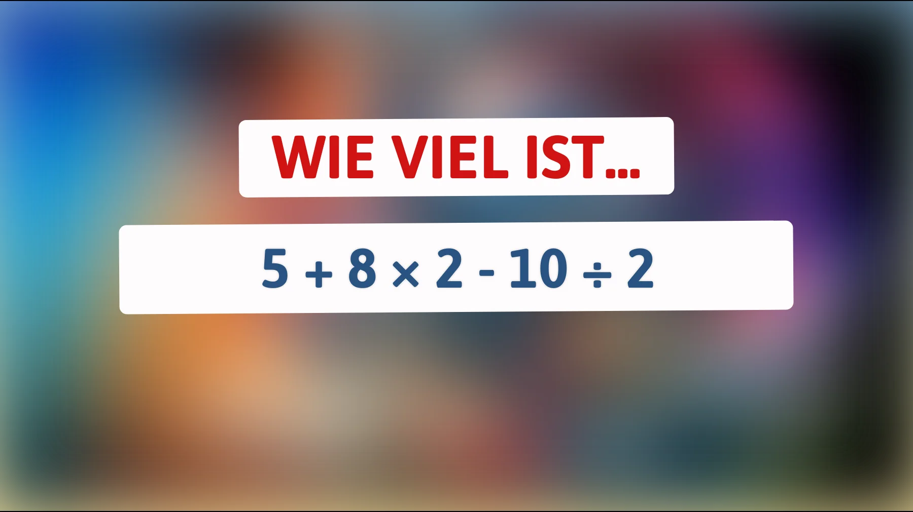 Nur die schärfsten Denker können dieses mathematische Rätsel lösen: Traust du dich, es zu knacken?"