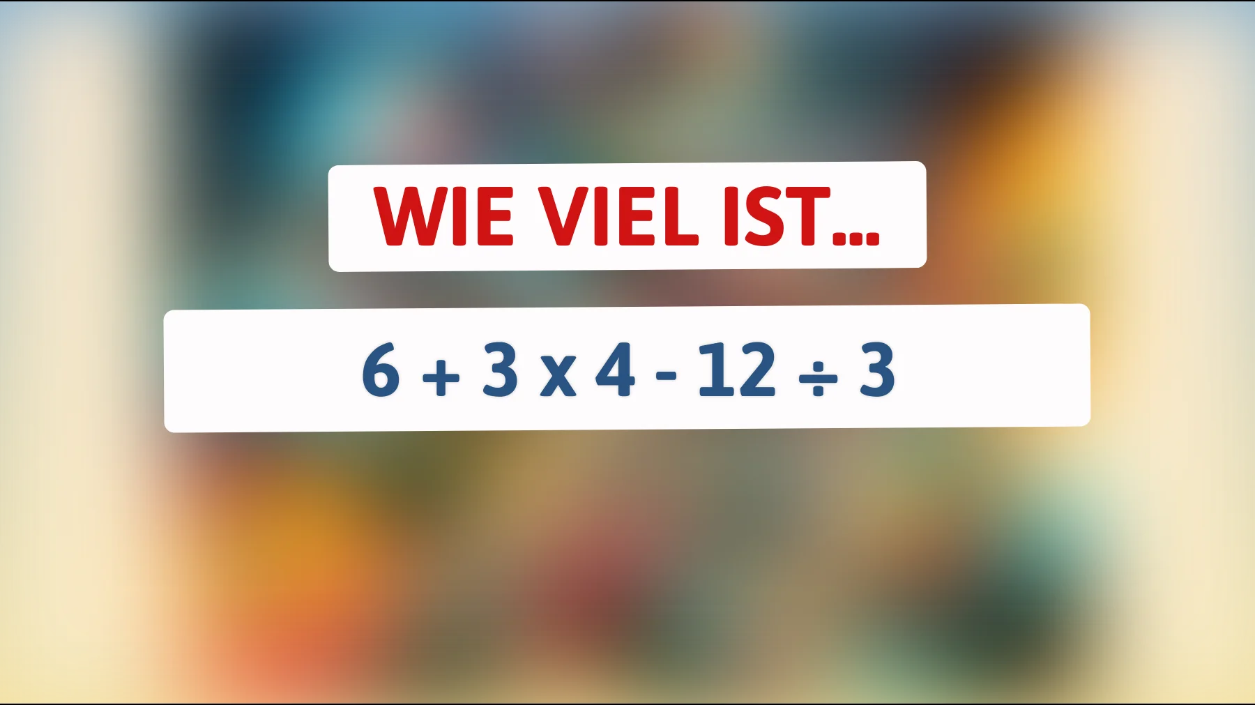 Nur für Genies: Kannst du das knifflige mathematische Rätsel in einem Rutsch lösen? Finde die richtige Lösung, wenn du dich traust!"