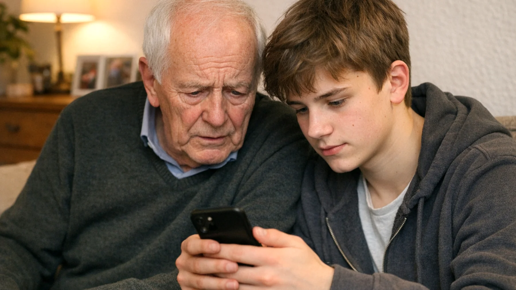 Ein Großvater bemerkt, dass sein 15-jähriger Enkel zunehmend gefährliche und unangemessene Inhalte auf Social Media konsumiert und teilt – darunter provokative Videos und fragwürdige Online-Challenges – ohne sich der möglichen Konsequenzen bewusst zu sein. Der Großvater fühlt sich technologisch überfordert und weiß nicht, wie er das Thema ansprechen soll, ohne den Enkel zu verängstigen oder zu entfremden."