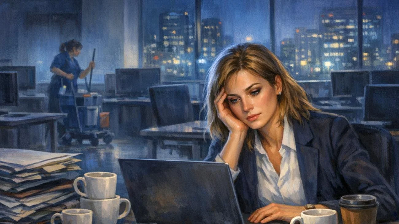 Was bedeutet es, wenn du ständig Überstunden machst, laut Psychologie?2026-03-28T07:36:16.501Z"