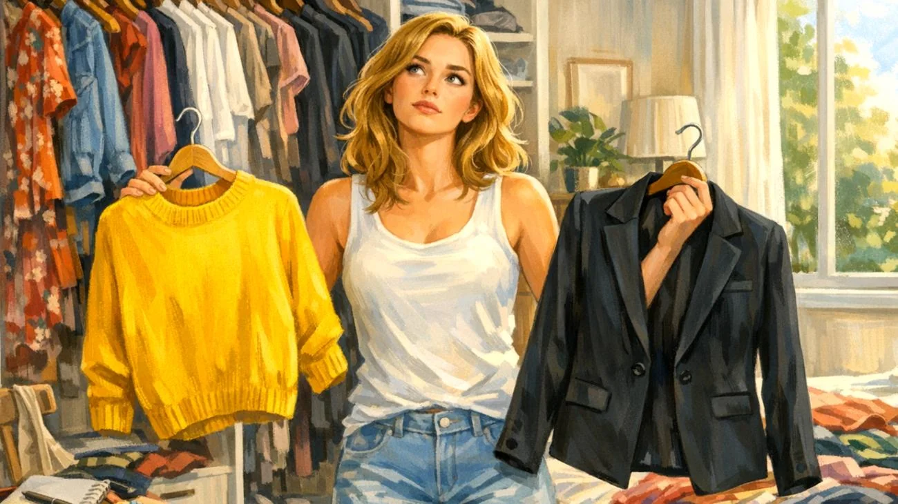 Wie beeinflusst die Art, wie du deine Kleidung kombinierst, deine Stimmung, laut Psychologie?2026-03-24T10:50:53.800Z"