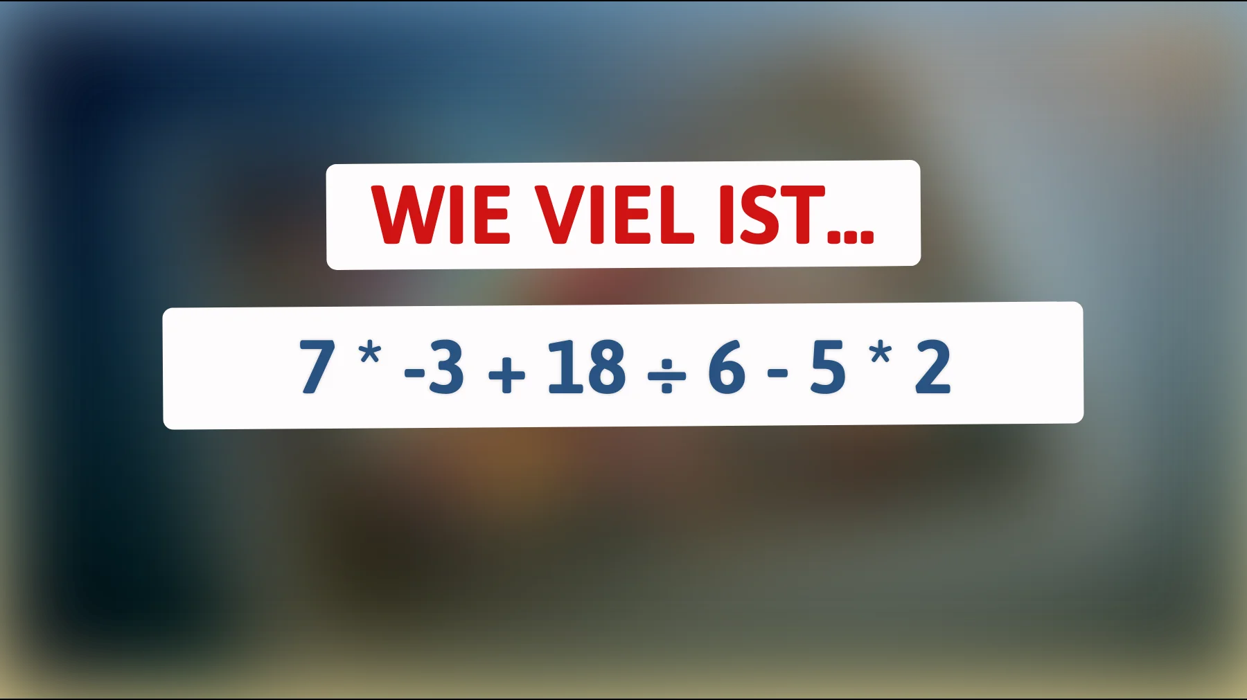 schaffst du diese rechnung im kopf oder scheiterst du wie die meisten?"