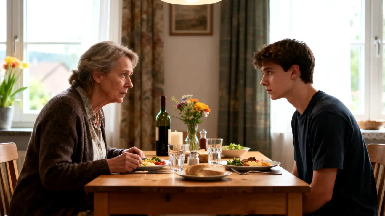 Die Eltern haben große Schwierigkeiten, mit ihren erwachsenen Kindern einen echten emotionalen Dialog zu führen. Gespräche bleiben oft oberflächlich und beschränken sich auf praktische oder alltägliche Themen. Wenn tiefere Gefühle, Ängste oder persönliche Gedanken zur Sprache kommen sollten, ziehen sich beide Seiten zurück oder weichen aus. Die Eltern fühlen sich emotional von ihren erwachsenen Kindern entfernt und wissen nicht, wie sie eine tiefere, authentische Verbindung aufbauen können, ohne aufdringlich zu wirken oder abgewiesen zu werden."