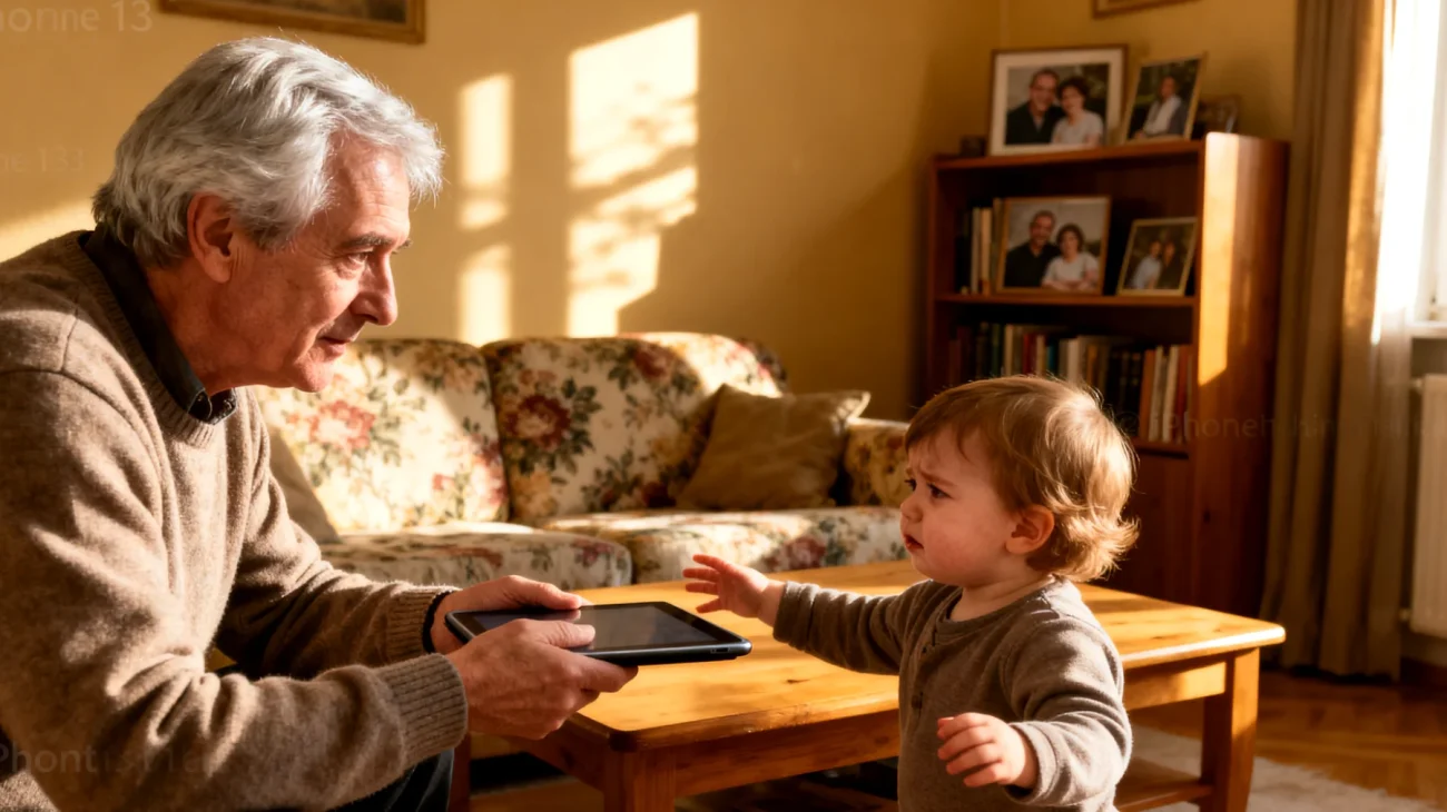 Der Großvater setzt klare Regeln für die Enkelkinder (z. B. Schlafenszeiten, Bildschirmzeit, Hausaufgaben), doch die Kinder testen diese Grenzen ständig aus, ignorieren sie oder verhandeln endlos dagegen an. Der Großvater fühlt sich nicht respektiert und weiß nicht, wie er Autorität zeigen kann, ohne die liebevolle Beziehung zu gefährden."